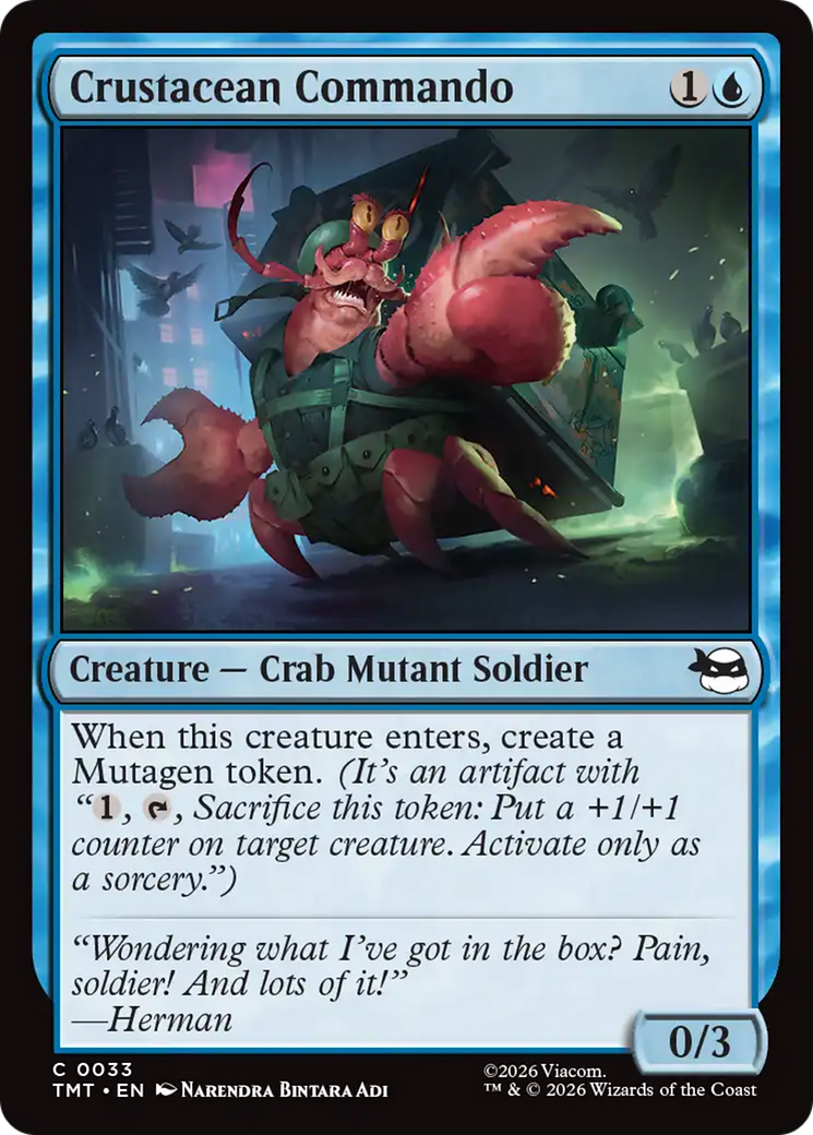 Crustacean Commando [Teenage Mutant Ninja Turtles] | I Want That Stuff Brandon