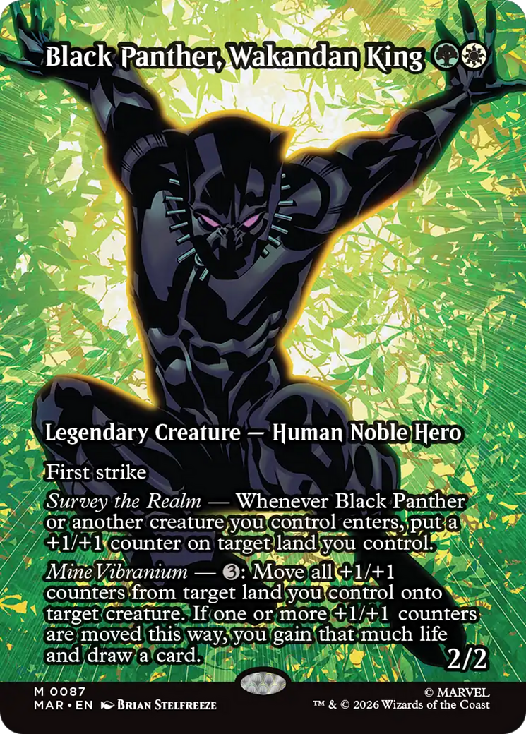 Black Panther, Wakandan King (Borderless) [Marvel Universe: Eternal-Legal] | I Want That Stuff Brandon