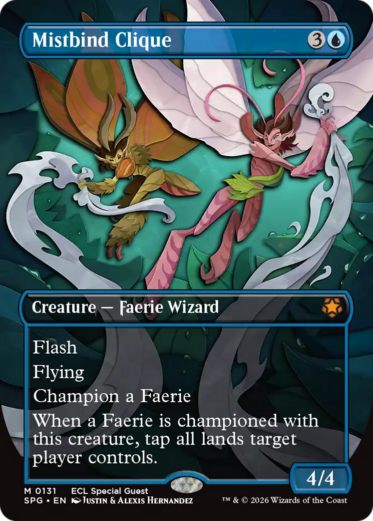 Mistbind Clique (Borderless) [Lorwyn Eclipsed Special Guests] | I Want That Stuff Brandon