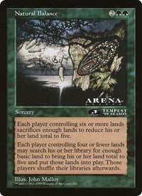 Natural Balance (Oversized) [Oversize Cards] | I Want That Stuff Brandon