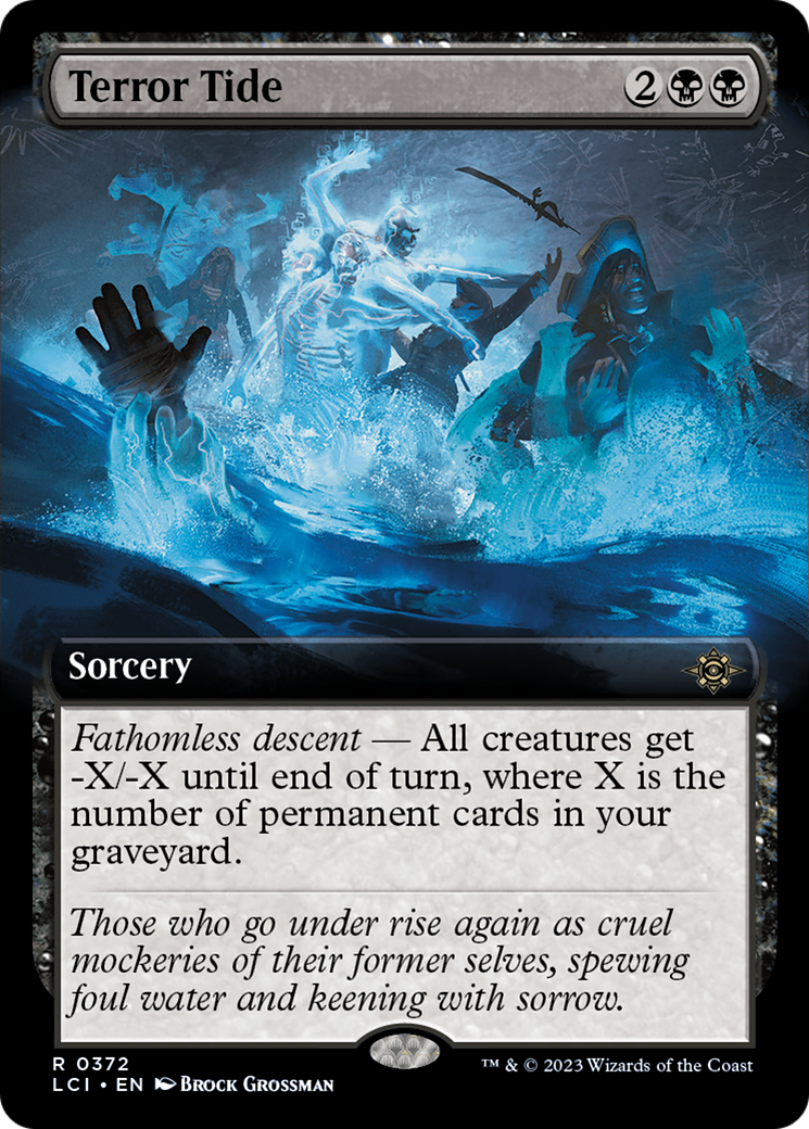 Terror Tide (Extended Art) [The Lost Caverns of Ixalan] | I Want That Stuff Brandon