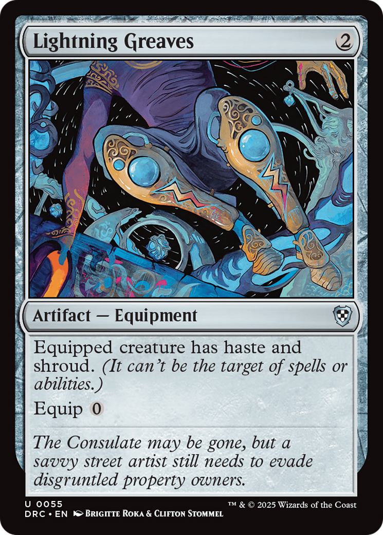 Lightning Greaves [Aetherdrift Commander] | I Want That Stuff Brandon