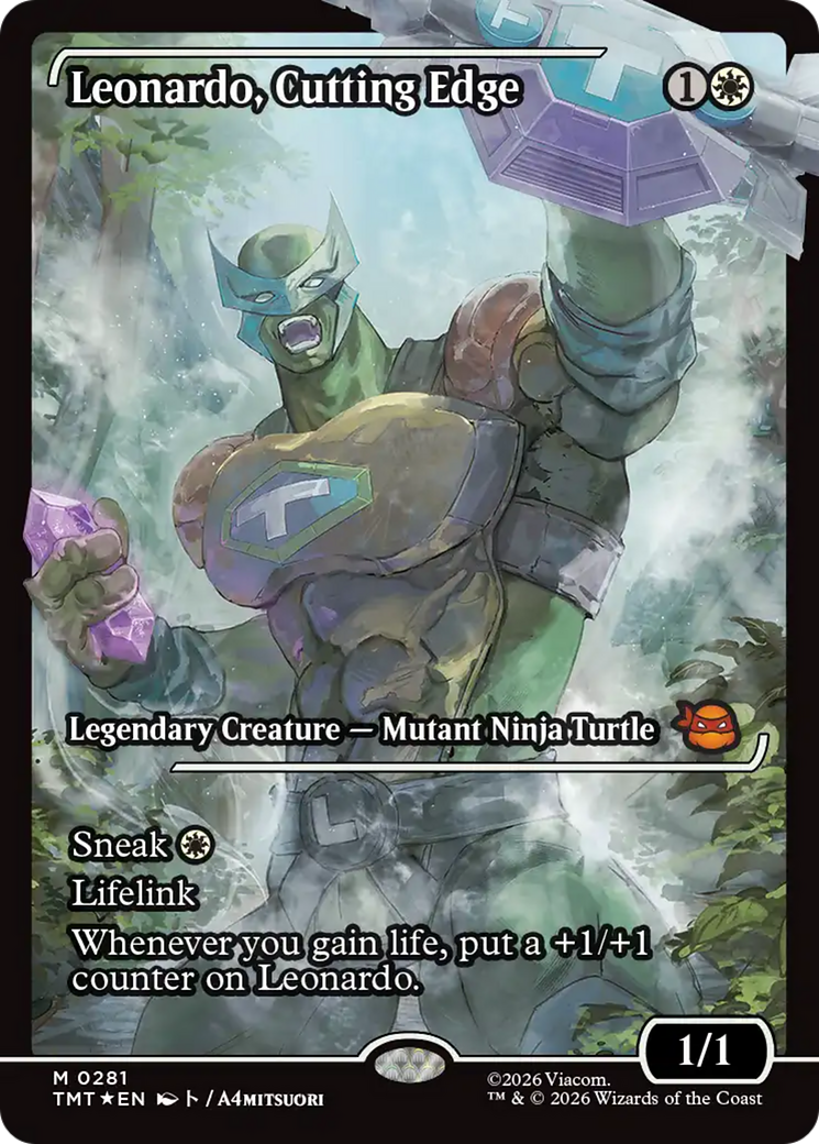 Leonardo, Cutting Edge (Showcase) [Teenage Mutant Ninja Turtles] | I Want That Stuff Brandon