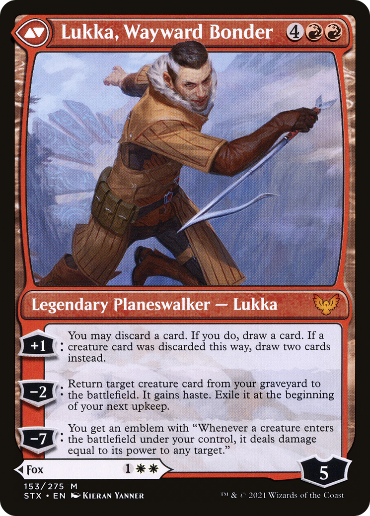 Mila, Crafty Companion // Lukka, Wayward Bonder [Secret Lair: From Cute to Brute] | I Want That Stuff Brandon