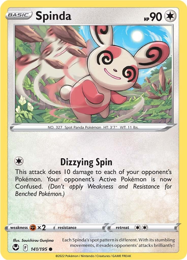 Spinda (141/195) [Sword & Shield: Silver Tempest] | I Want That Stuff Brandon