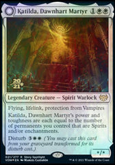 Katilda, Dawnhart Martyr // Katilda's Rising Dawn [Innistrad: Crimson Vow Prerelease Promos] | I Want That Stuff Brandon