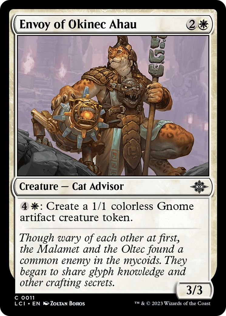 Envoy of Okinec Ahau [The Lost Caverns of Ixalan] | I Want That Stuff Brandon