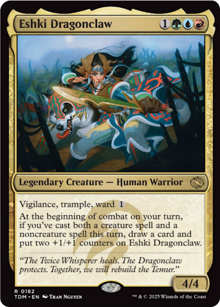 Eshki Dragonclaw [Tarkir: Dragonstorm] | I Want That Stuff Brandon