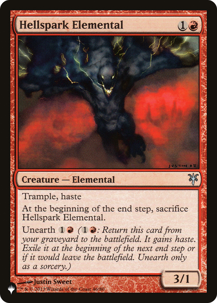 Hellspark Elemental [The List Reprints] | I Want That Stuff Brandon