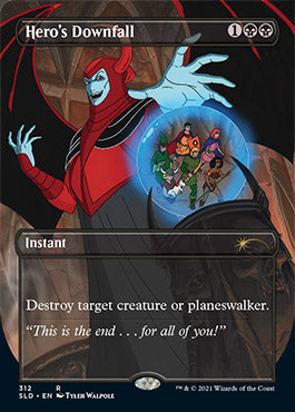 Hero's Downfall (Borderless) [Secret Lair Drop Series] | I Want That Stuff Brandon