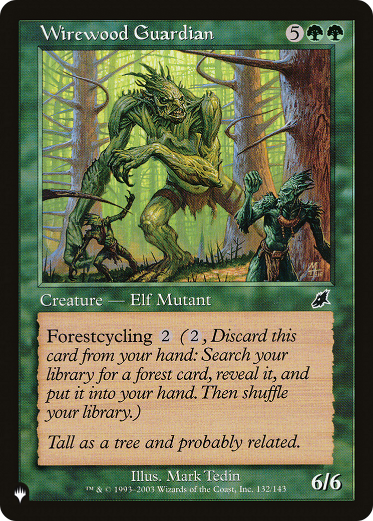 Wirewood Guardian [The List Reprints] | I Want That Stuff Brandon