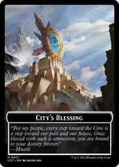 Tiny // City's Blessing Double-Sided Token [Secret Lair Drop Series] | I Want That Stuff Brandon
