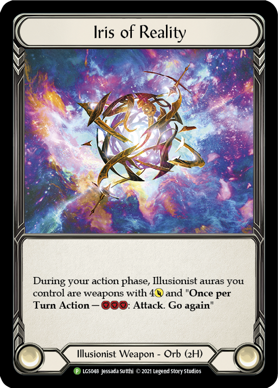 Iris of Reality [LGS048] (Promo)  Cold Foil | I Want That Stuff Brandon