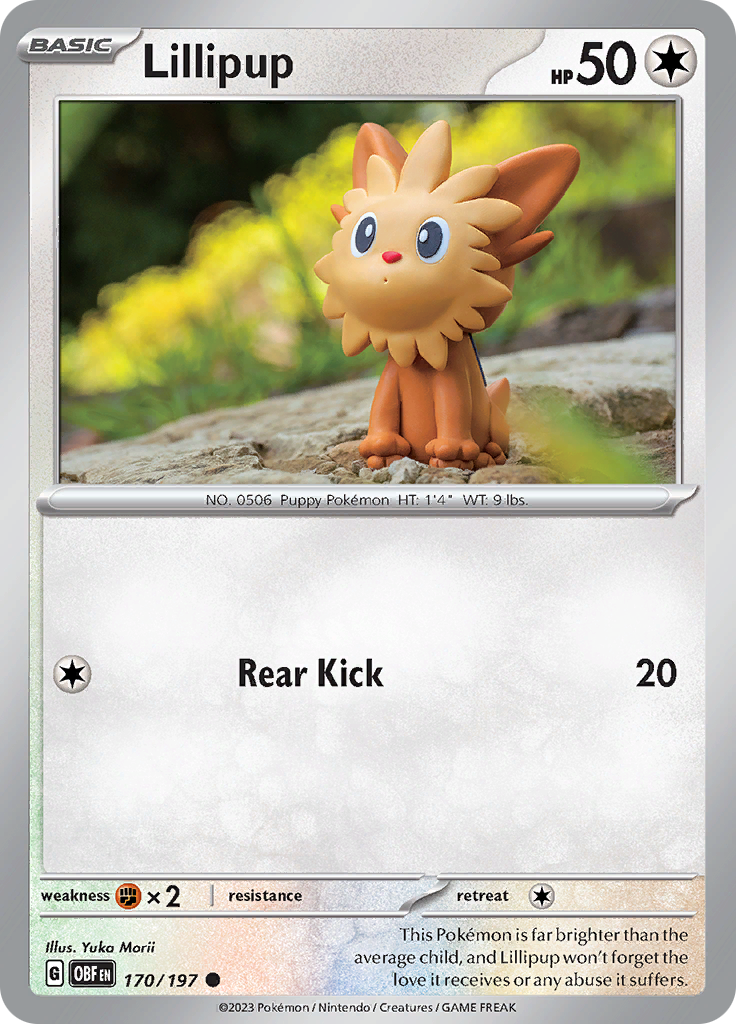 Lillipup (170/197) [Scarlet & Violet: Obsidian Flames] | I Want That Stuff Brandon