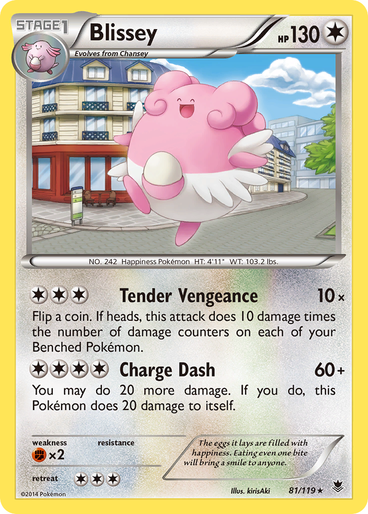 Blissey (81/119) [XY: Phantom Forces] | I Want That Stuff Brandon