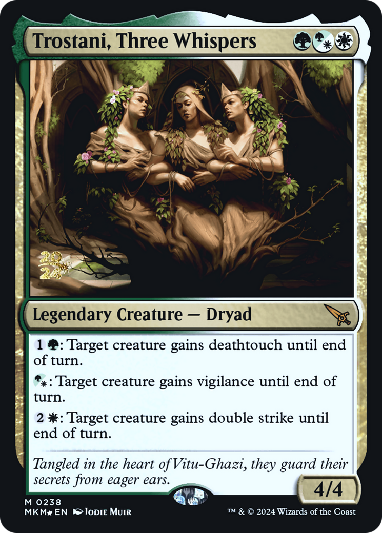 Trostani, Three Whispers [Murders at Karlov Manor Prerelease Promos] | I Want That Stuff Brandon