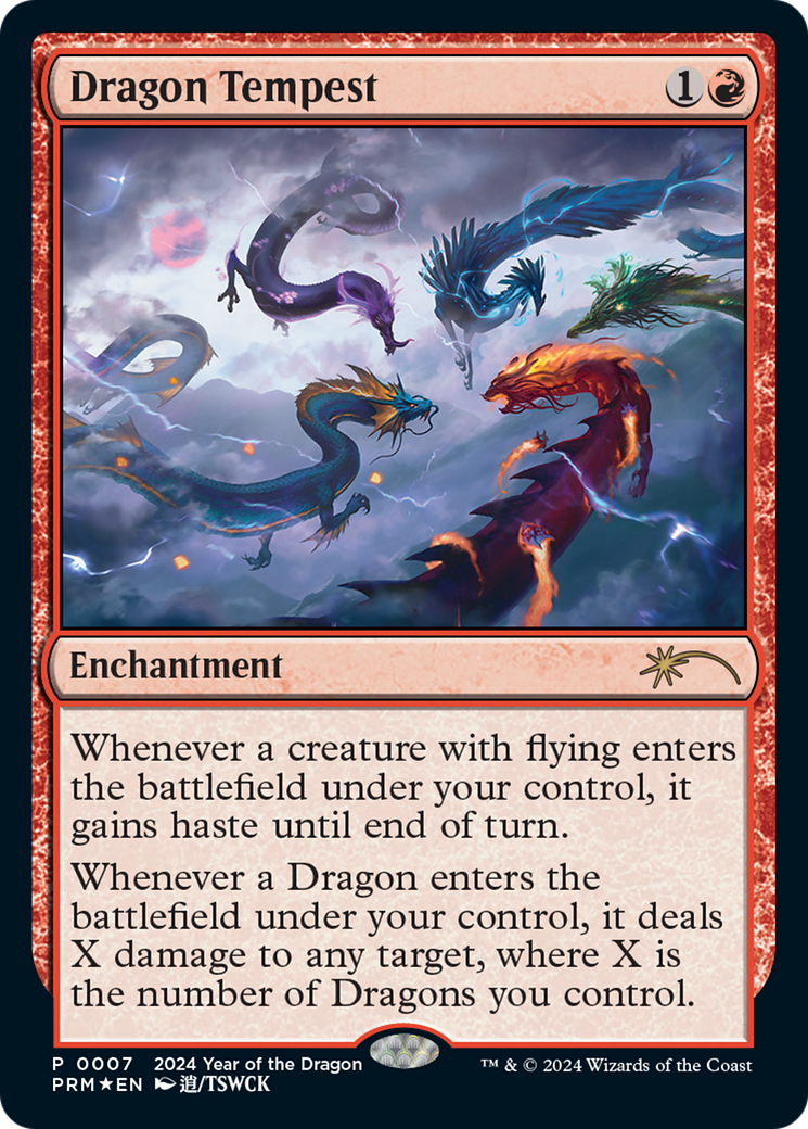 Dragon Tempest (Year of the Dragon 2024) [Standard Showdown Promos] | I Want That Stuff Brandon