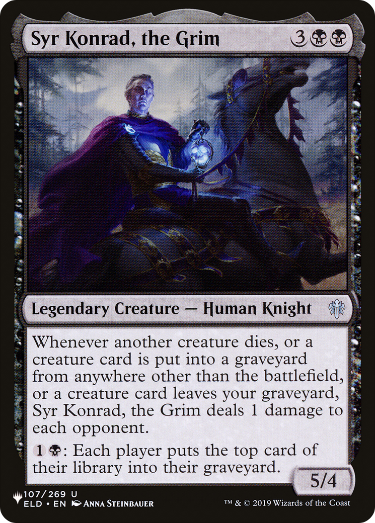 Syr Konrad, the Grim [The List] | I Want That Stuff Brandon