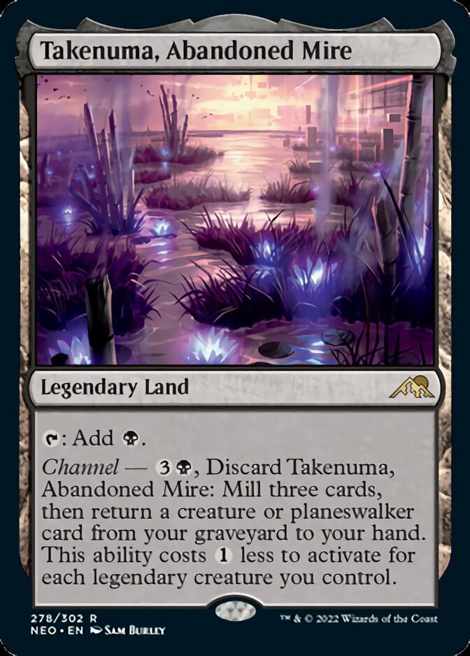 Takenuma, Abandoned Mire [Kamigawa: Neon Dynasty] | I Want That Stuff Brandon