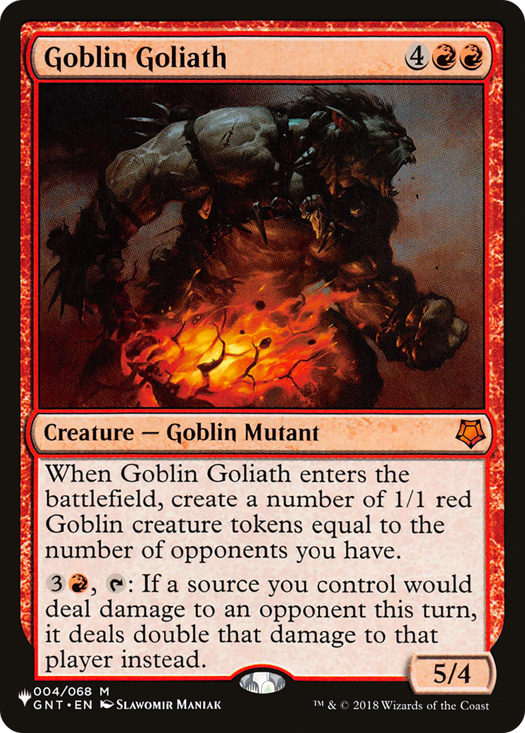 Goblin Goliath [The List] | I Want That Stuff Brandon