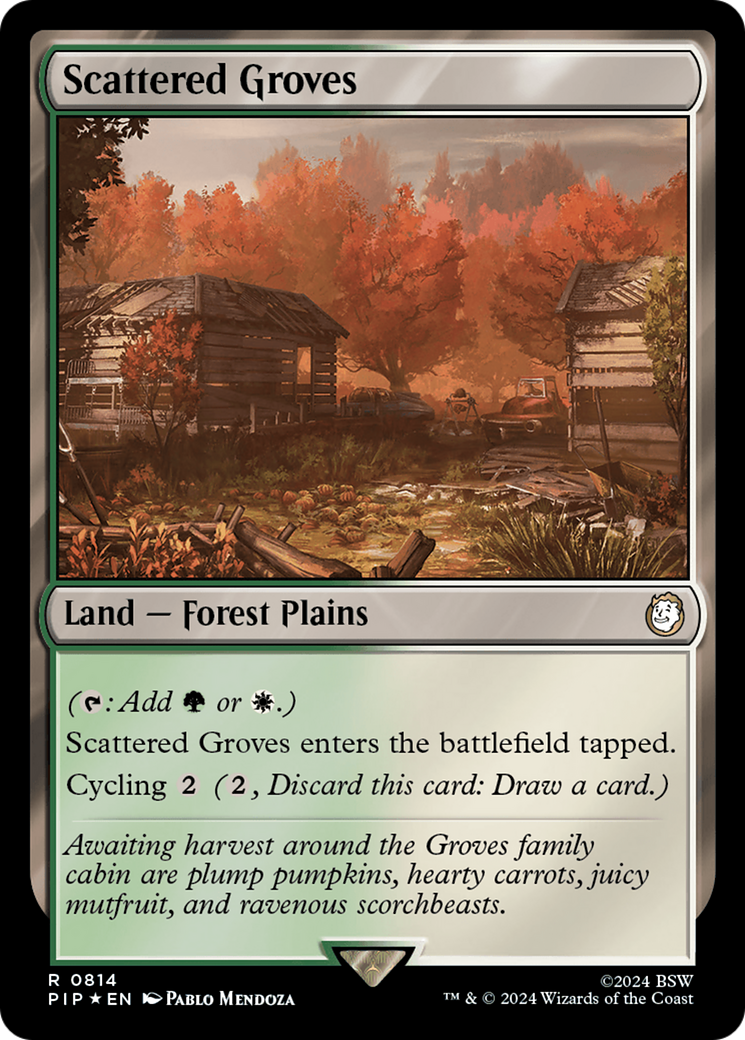 Scattered Groves (Surge Foil) [Fallout] | I Want That Stuff Brandon
