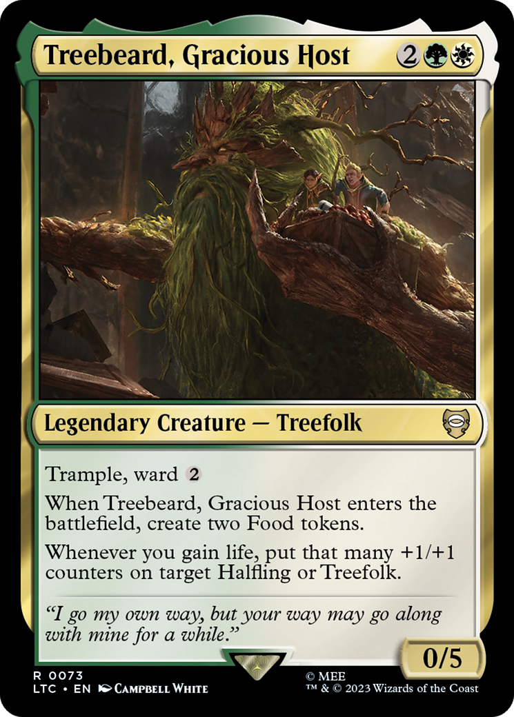 Treebeard, Gracious Host [The Lord of the Rings: Tales of Middle-Earth Commander] | I Want That Stuff Brandon