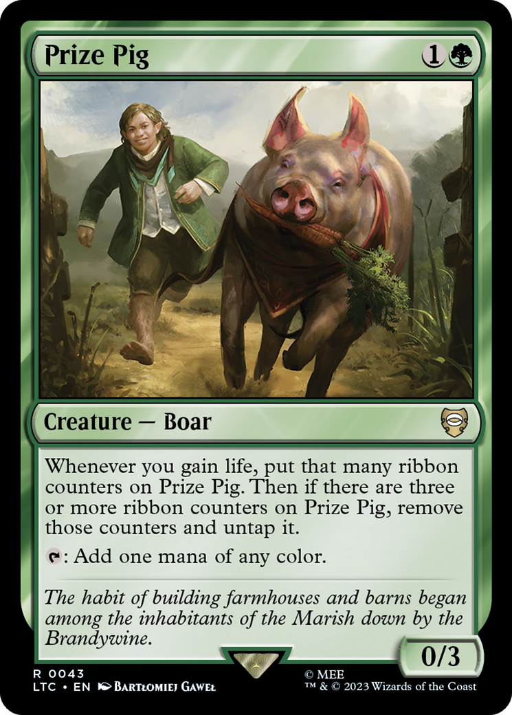 Prize Pig [The Lord of the Rings: Tales of Middle-Earth Commander] | I Want That Stuff Brandon