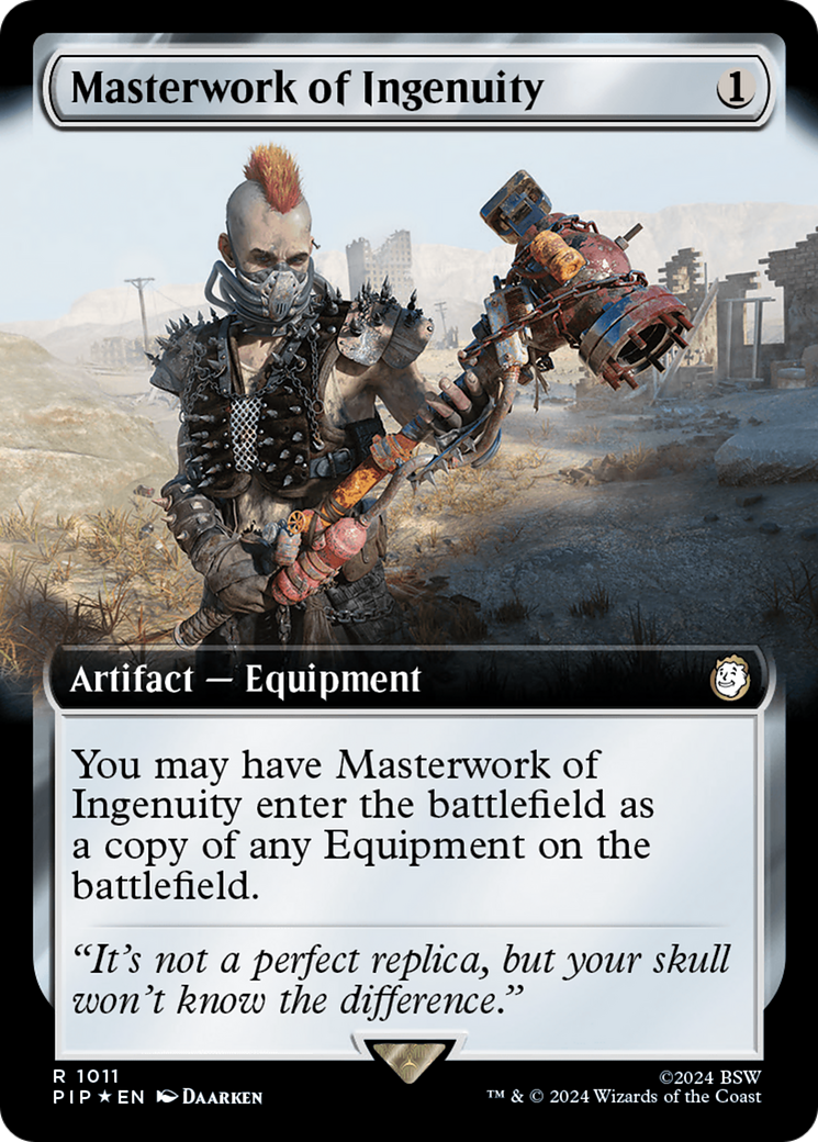 Masterwork of Ingenuity (Extended Art) (Surge Foil) [Fallout] | I Want That Stuff Brandon