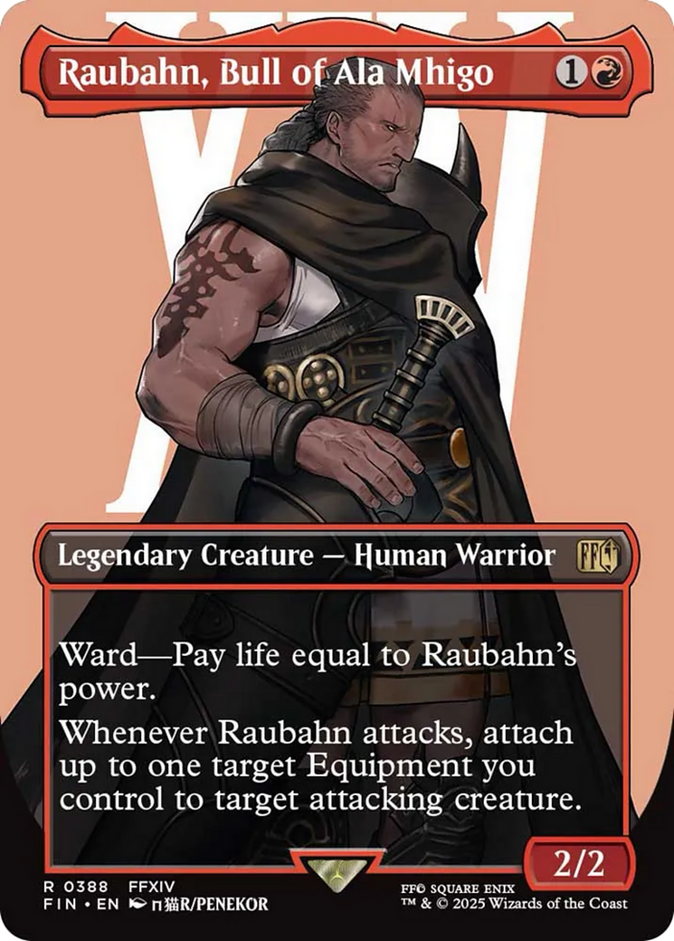 Raubahn, Bull of Ala Mhigo (Borderless) [FINAL FANTASY] | I Want That Stuff Brandon