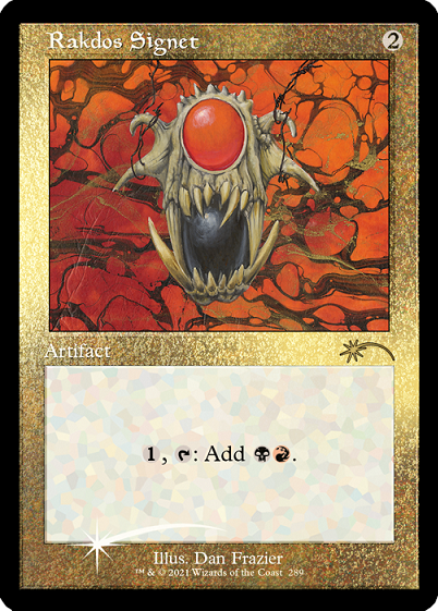 Rakdos Signet (Retro) (Foil Etched) [Secret Lair Drop Series] | I Want That Stuff Brandon