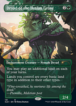 Dryad of the Ilysian Grove (Borderless) [Secret Lair Drop Series] | I Want That Stuff Brandon