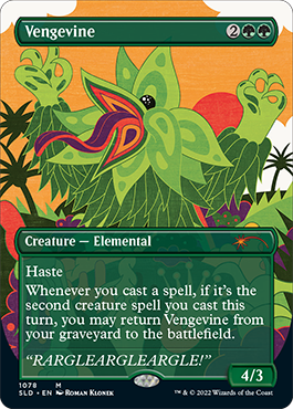 Vengevine (Borderless) [Secret Lair Drop Series] | I Want That Stuff Brandon