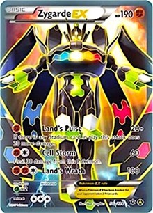 Zygarde EX (54a/124) (Alternate Art Promo) [XY: Fates Collide] | I Want That Stuff Brandon