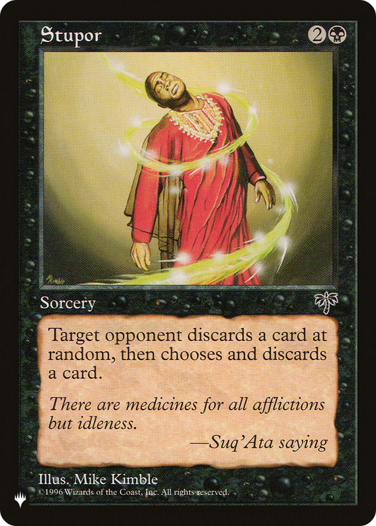 Stupor [The List Reprints] | I Want That Stuff Brandon