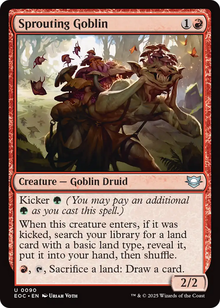 Sprouting Goblin [Edge of Eternities Commander] | I Want That Stuff Brandon