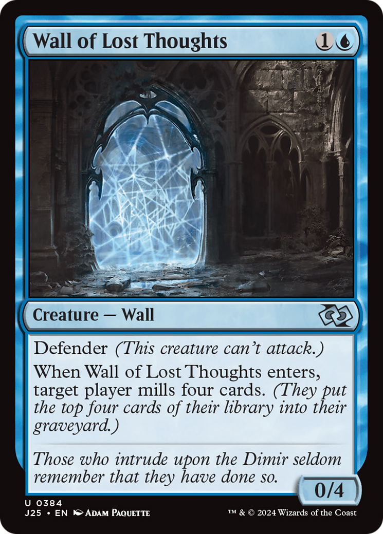 Wall of Lost Thoughts [Foundations Jumpstart] | I Want That Stuff Brandon