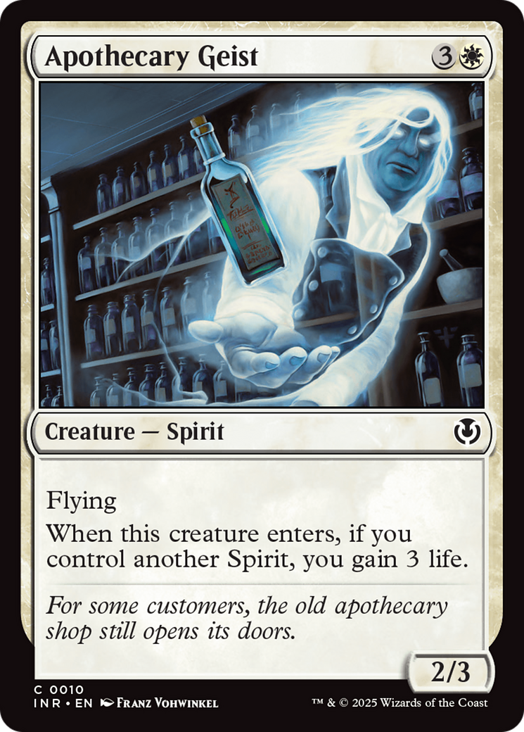 Apothecary Geist [Innistrad Remastered] | I Want That Stuff Brandon