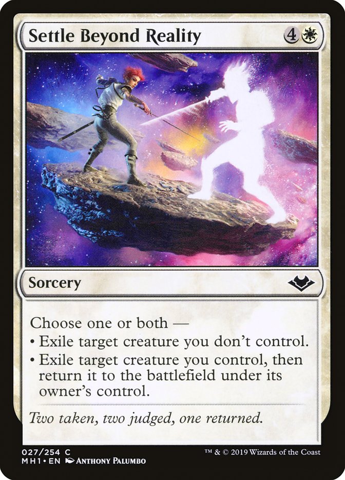 Settle Beyond Reality [Modern Horizons] | I Want That Stuff Brandon