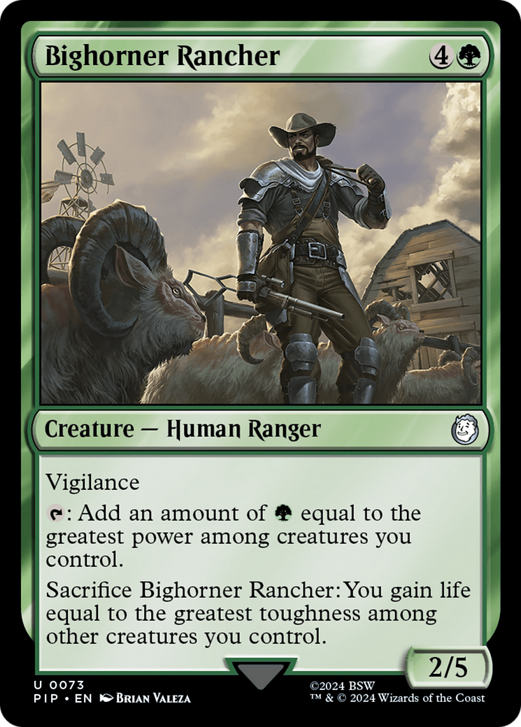 Bighorner Rancher [Fallout] | I Want That Stuff Brandon