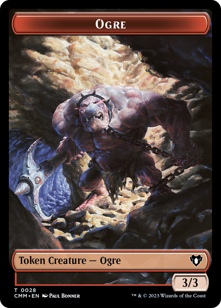 Ogre Token [Commander Masters Tokens] | I Want That Stuff Brandon