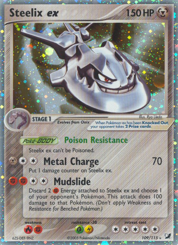 Steelix ex (109/115) [EX: Unseen Forces] | I Want That Stuff Brandon