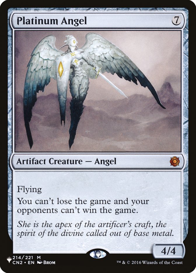 Platinum Angel [The List] | I Want That Stuff Brandon
