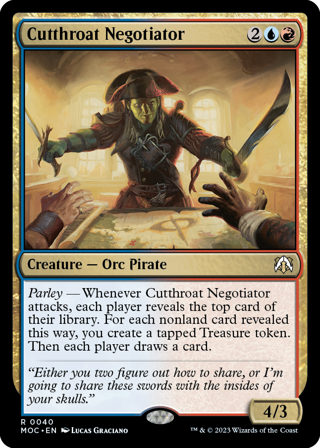 Cutthroat Negotiator [March of the Machine Commander] | I Want That Stuff Brandon