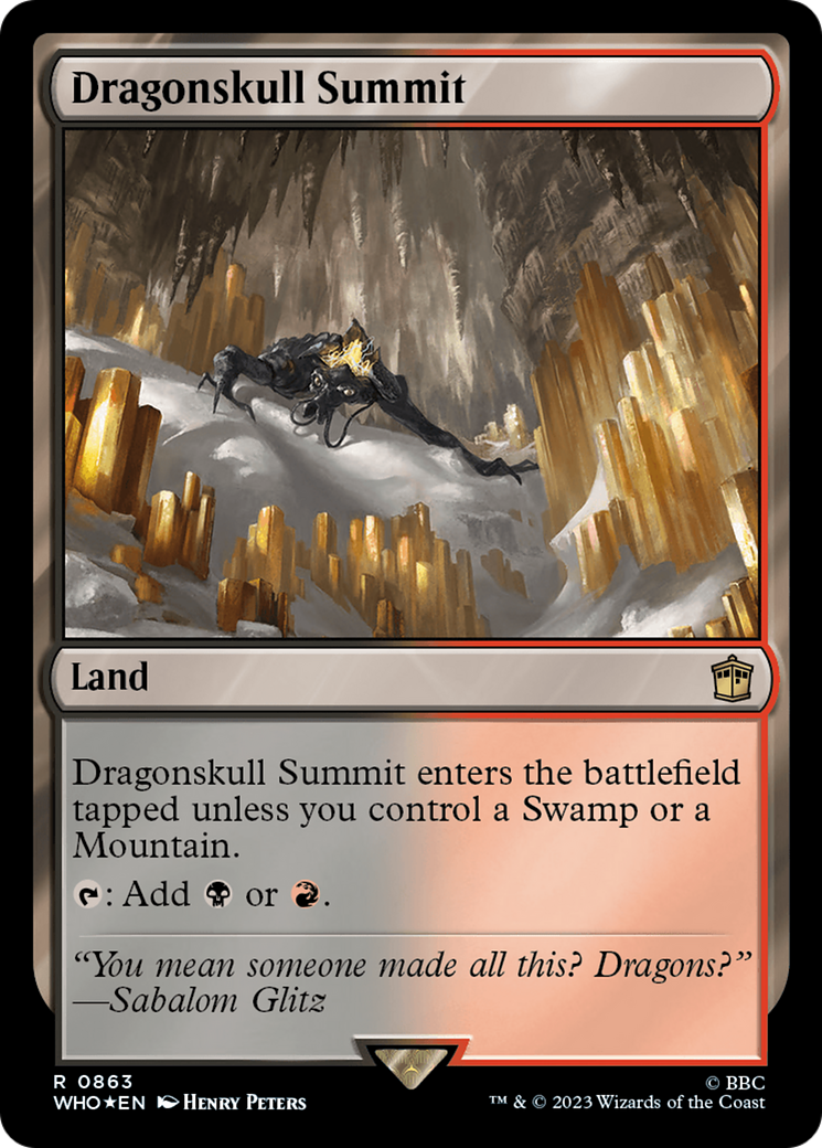 Dragonskull Summit (Surge Foil) [Doctor Who] | I Want That Stuff Brandon