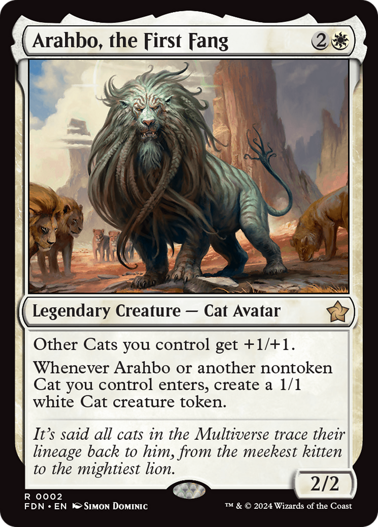 Arahbo, the First Fang [Foundations] | I Want That Stuff Brandon