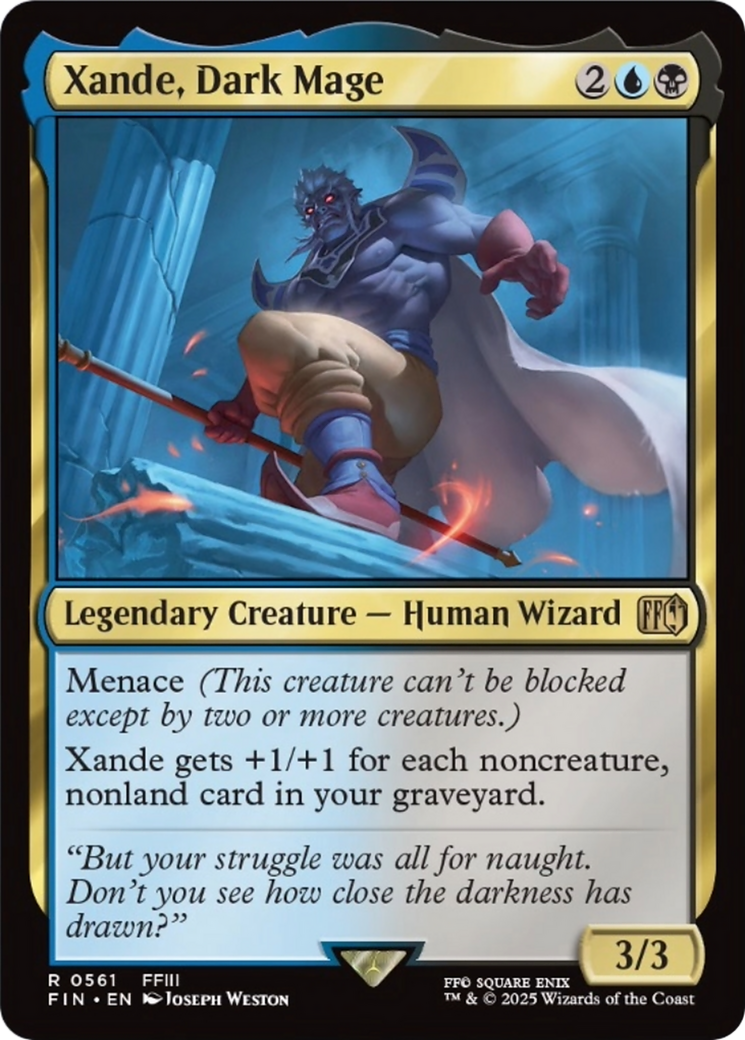 Xande, Dark Mage [FINAL FANTASY] | I Want That Stuff Brandon