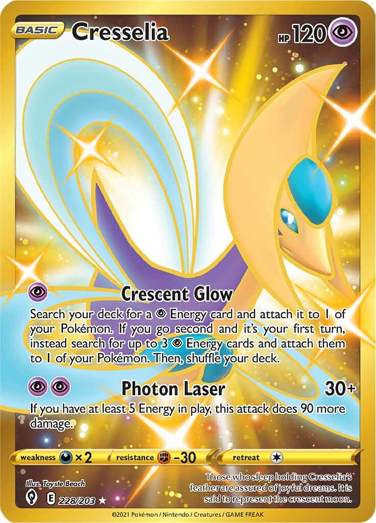 Cresselia (228/203) [Sword & Shield: Evolving Skies] | I Want That Stuff Brandon