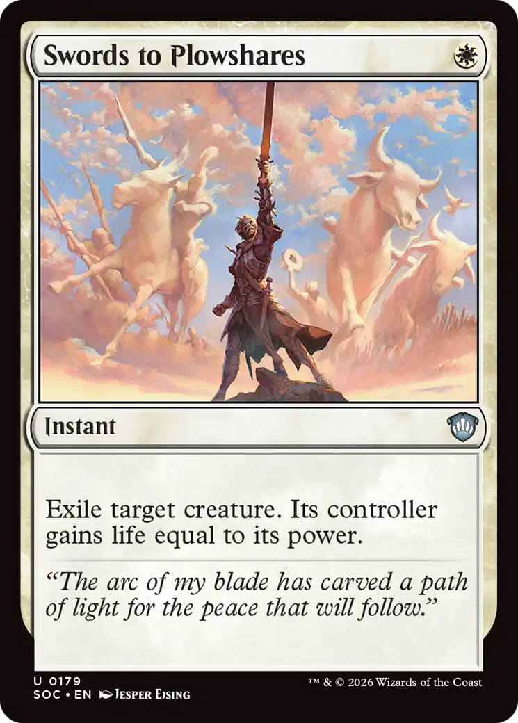 Swords to Plowshares [Secrets of Strixhaven Commander] | I Want That Stuff Brandon
