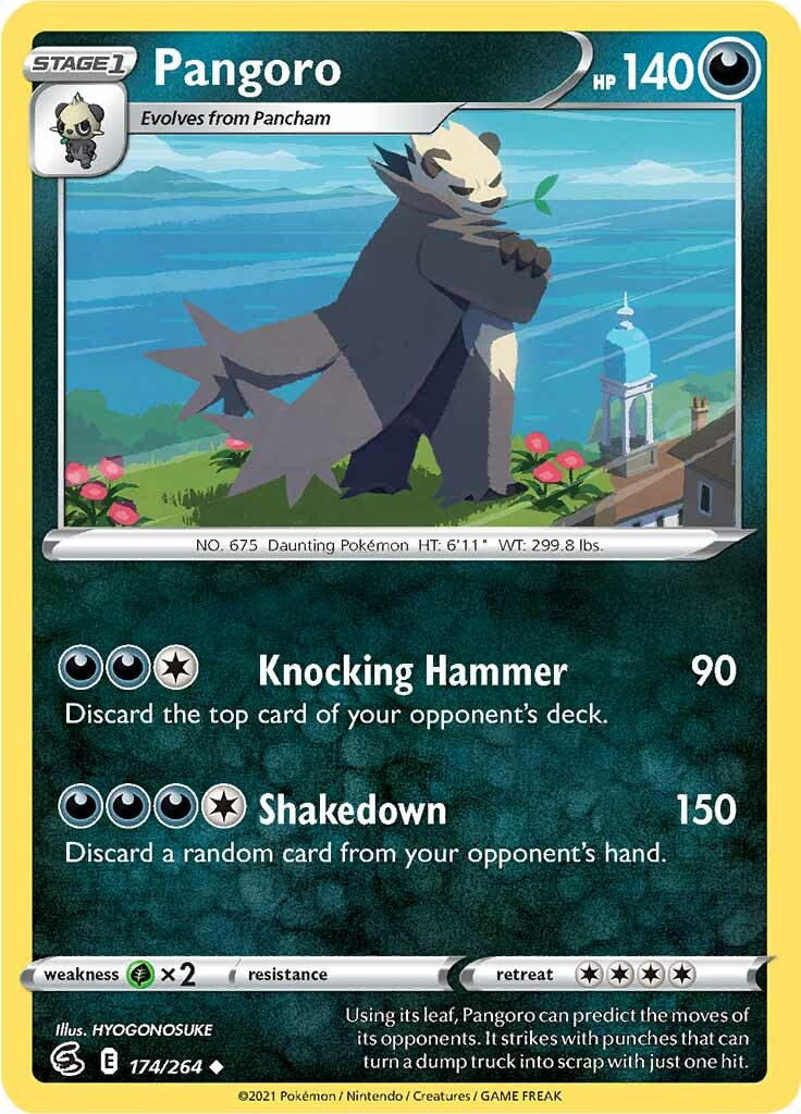 Pangoro (174/264) [Sword & Shield: Fusion Strike] | I Want That Stuff Brandon