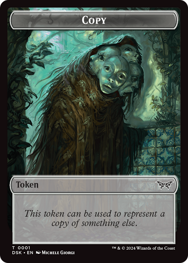 Copy Token [Duskmourn: House of Horror Tokens] | I Want That Stuff Brandon